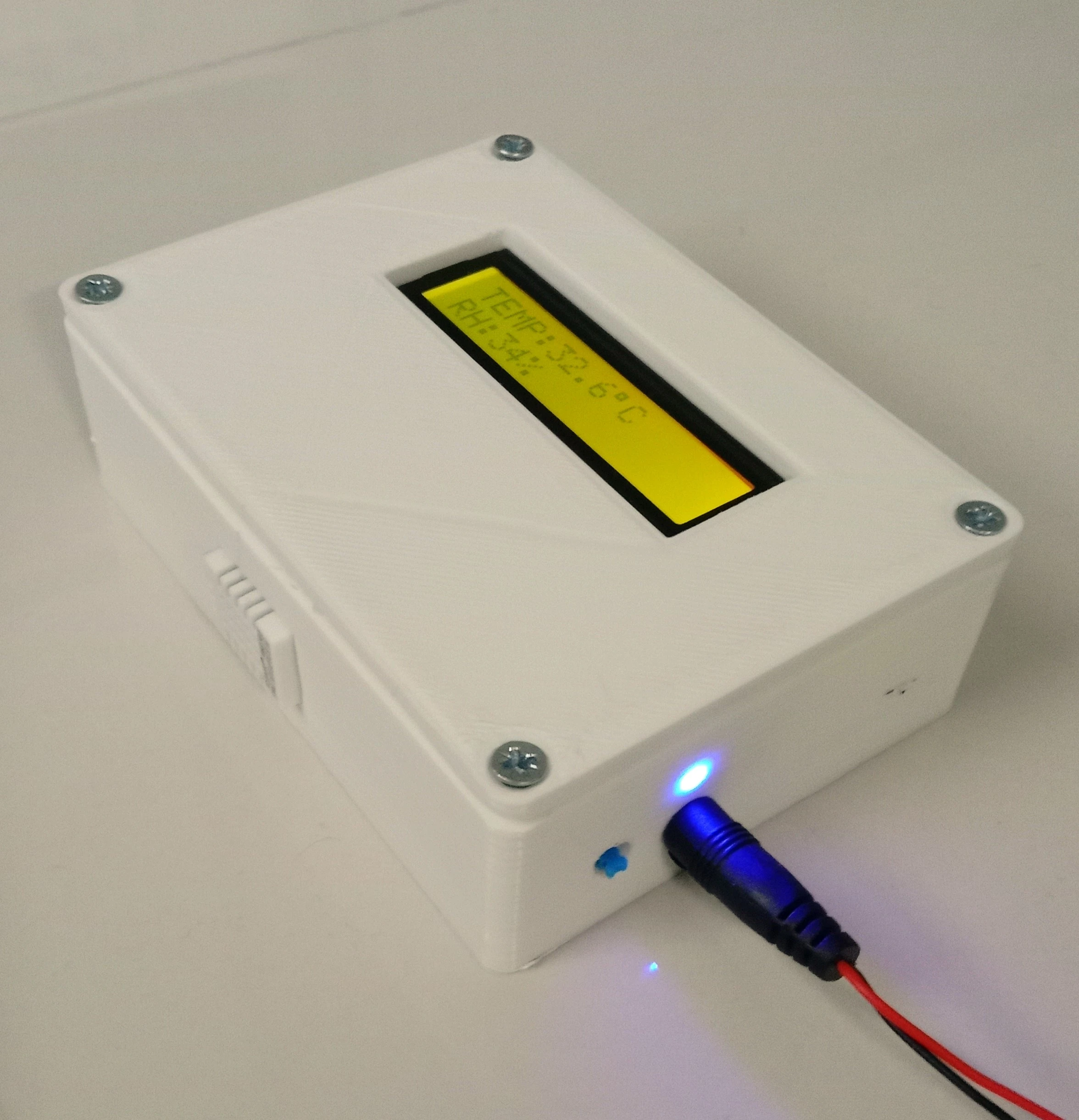 Climatery IoT device side view