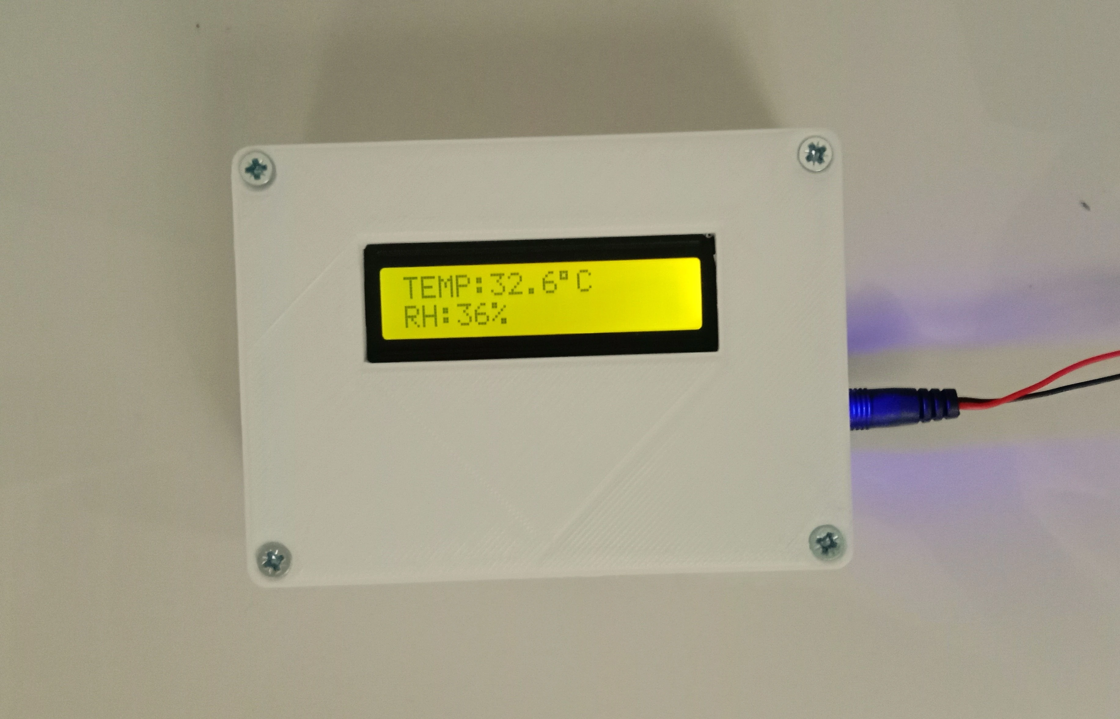 Climatery IoT device top view